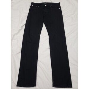 Apc Petit New Standard Black Jeans - Mens 33 X 34